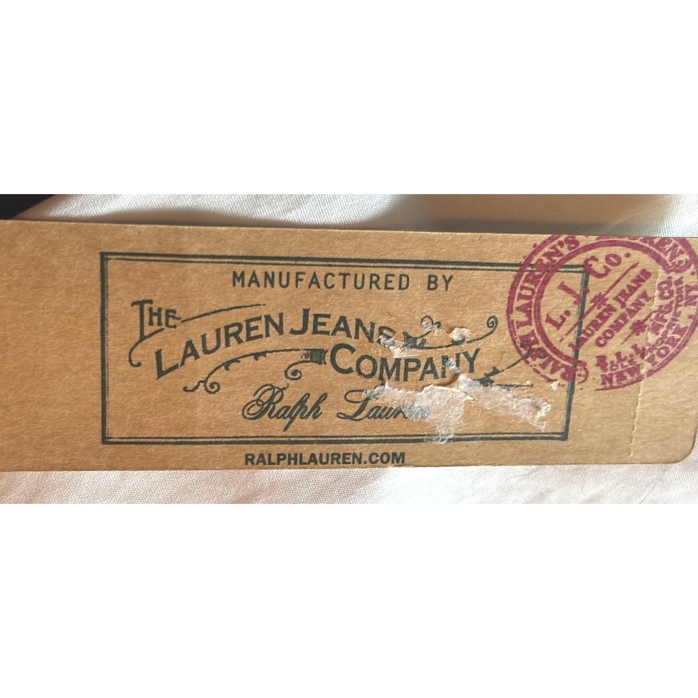 Lauren Ralph Lauren Western Shirt White Beaded Embroidered Pearl Snap Petite L - Picture 5 of 16
